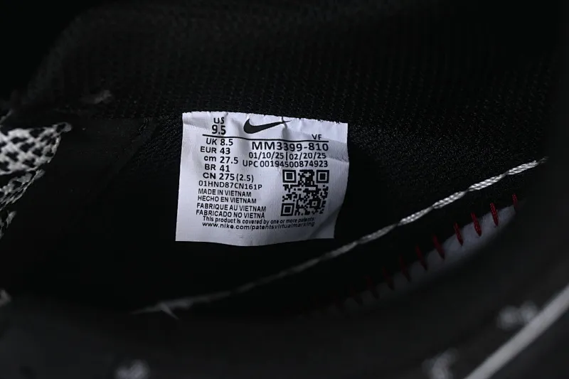 All categories Nk Air Force 1 Air Force series Nk Air Force 1 Low Air Force low-top Nike Air Force 1'07 Low Black and white classic color Air Force 1 low-top casual sneakers MM3399-810